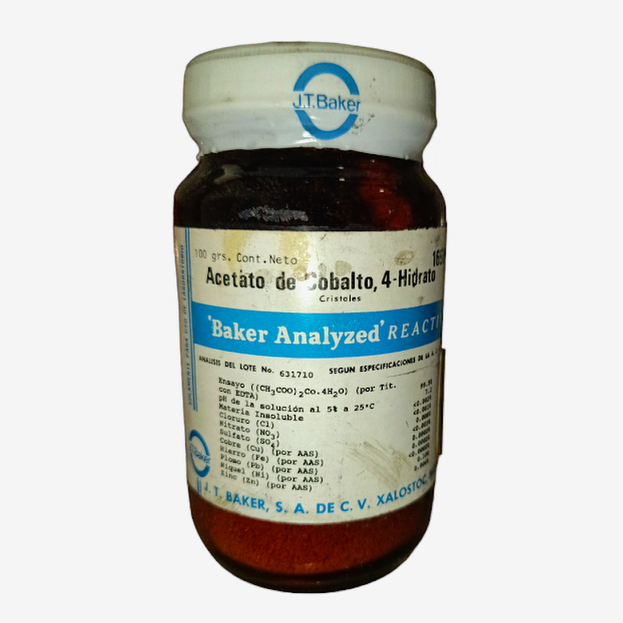 Acetato de Cobalto tetrahiratado