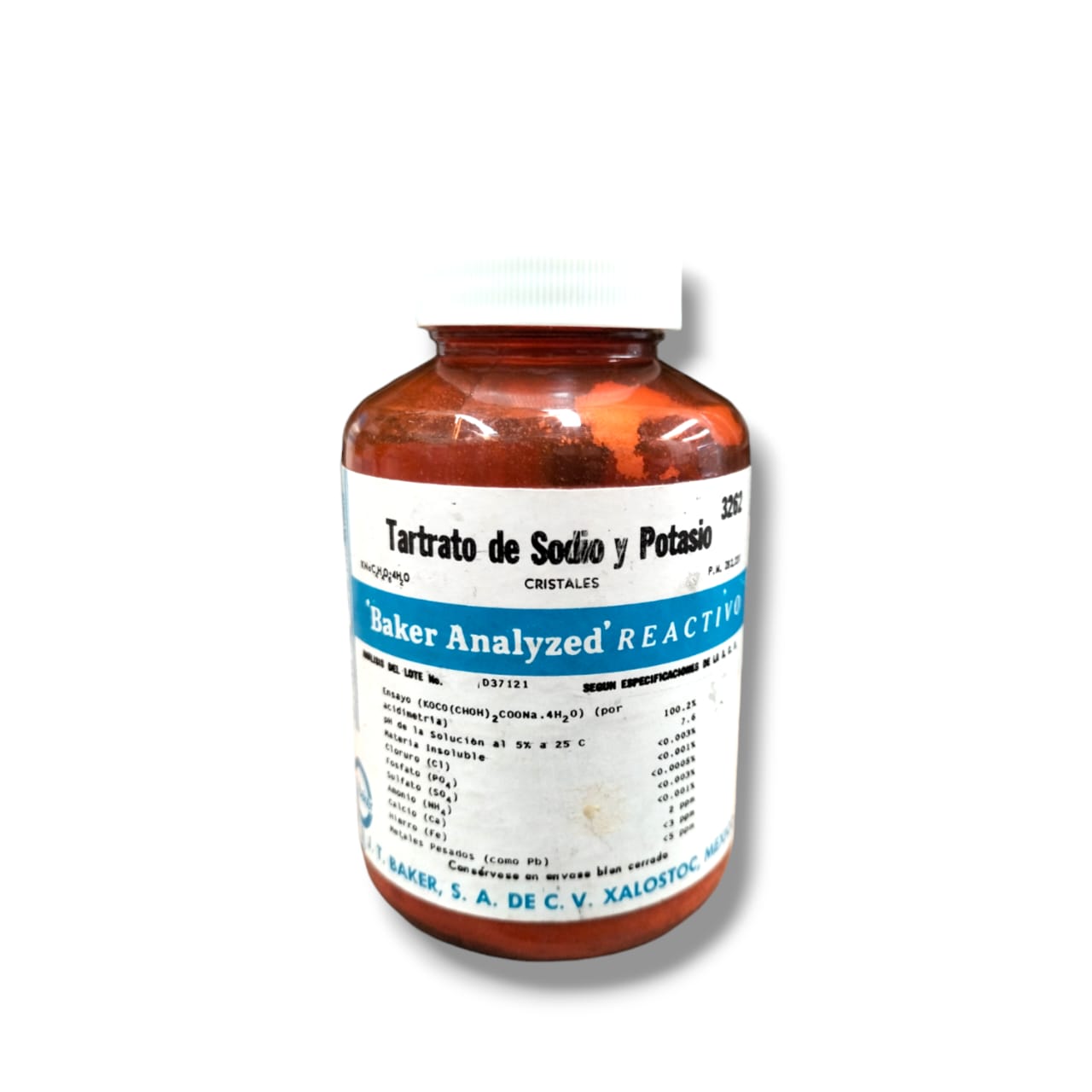 Tartato de Sodio y Potasio