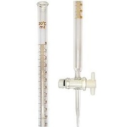 Bureta Graduada llave de esmeril (Tipo B)