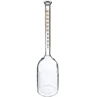 Botella Babcock para queso y crema